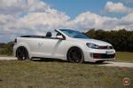 Volkswagen Golf GTi Cabriolet on Vossen Wheels (VPS-310) 2018 года